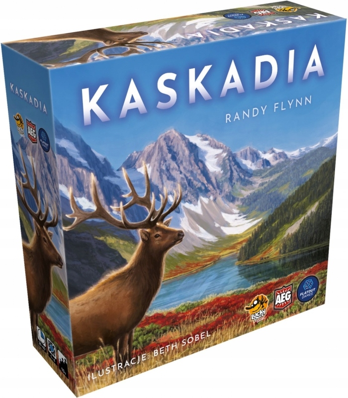 Spoločenská hra Kaskadia (poľská edícia) Lucky Duck Games